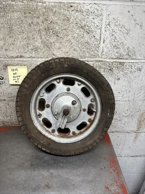 1972 Harley Davidson Aermacchi Shortster Mc65 X90 Rear Wheel Brakes Axle - Image 1 of 4