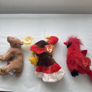 VINTAGE Lot Ty Beanie Babies All In Good Condition Some Tags Intact Lovely #64 - Picture 1 of 1