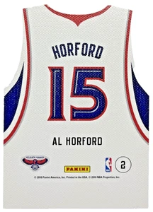 2010-11 Panini Threads Team Threads Home Al Horford #2 Hawks - Imagen 1 de 2