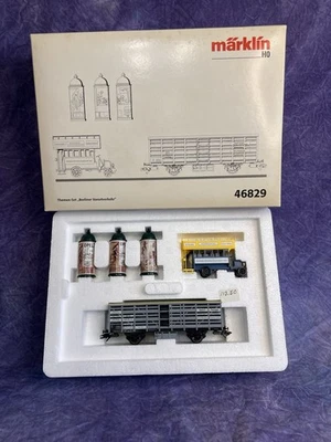 Marklin Ho 46829 Berlin Commuter Service Theme Set in Original Box Freight Car - Image 1 of 4