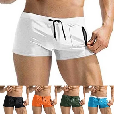 Pantaloncini da bagno uomo neri stringati perfetto mix di moda e comfort - Immagine 1 di 4