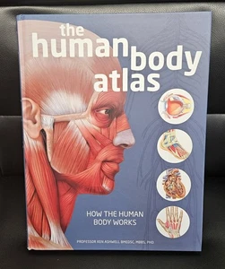 The Human Body Atlas: How the Human Body Works HARDCOVER Very Good - Bild 1 von 3