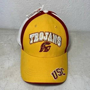 USC Trojans Hat NCAA Captivating Headgear Baseball Cap Gold Cardinal Red White - Picture 1 of 7