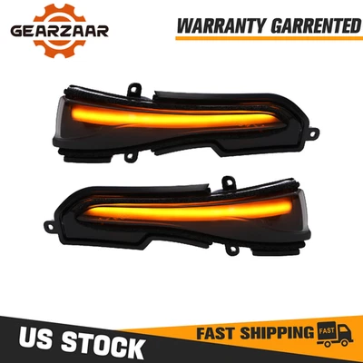 For Infiniti Q50 Q60 Q70 LED Side Mirror Sequential Dynamic Turn Signal KY - Image 1 of 4