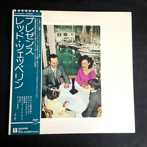 LED ZEPPELIN - PRESENCE - JAPAN VINYL LP OBI GATEFOLD P-10160N NM/M - Picture 1 of 12