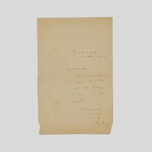 Autografo Vittorio Pica l.a.f. a Floriano Del Secolo Alfredo Oriani 1903 - Picture 1 of 1