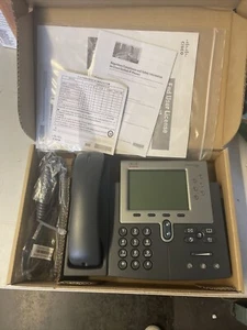Téléphone IP CISCO 7962 CP-7962G NEUF dans son emballage d'origine - Photo 1/1
