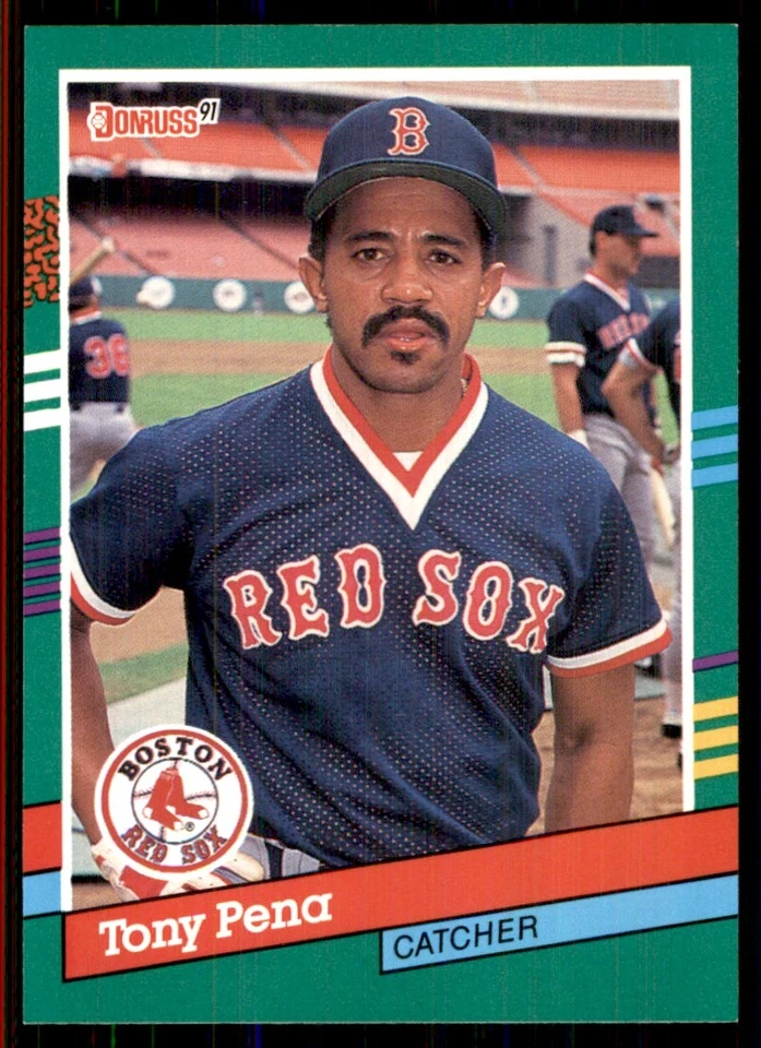 1991 Donruss Tony Pena Boston Red Sox #456 - Image 1 of 2