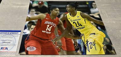 Jewell Loyd Seattle Storm WNBA Autographed Signed 8X10 Photo PSA COA - Image 1 of 4