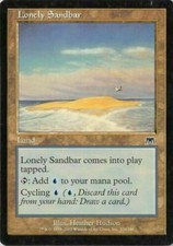 4 Lonely Sandbar - LP - Onslaught - mtg - x4 4x
