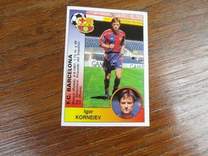 FUSSBALL AUFKLEBER PANINI Sammler: IGOR KORNEEV FC BARCELONA LIGA 1994-1995 - Bild 1 von 2