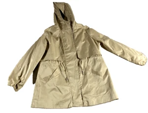 Glamorous Jacket Womens Medium Lined Hood Vented Rain Cotton NEW - Picture 1 of 22