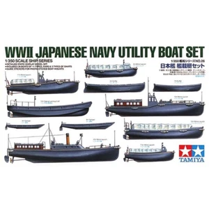 Tamiya 78026 WWII Japanese Navy Utility Boat Set 1/350 - Picture 1 of 2