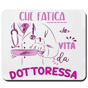Tapis de Souris Docteur " Que Fatigue la Vie De " Idea Regal - Photo 1/1