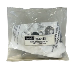 PERLICK F38304SS SAMPLING VALVE W/ 1/2'' TRI-CLAMP END FOR F38300 SERIES NSFS - Picture 1 of 2