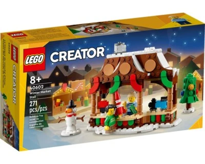 LEGO CREATOR - 40602 - 	Winter Market Stall (SEALED NUEVO) Mercado de Invierno - Imagen 1 de 3