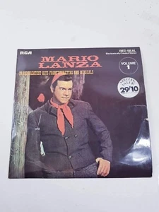 Mario Lanza In His Greatest Hits From Operettas And Musicals Volume 1 LP Album - Picture 1 of 12