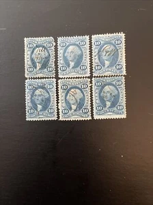 US STAMP REVENUE SCOTT #R32C-R37C...used Ng - Picture 1 of 2