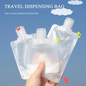3 Pack Travel Bottles for Toiletries Leak Proof Silicone Travel Containers - Picture 1 of 15