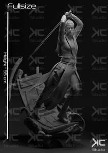 Rey Skywalker, Star Wars, Jedi, Statue, 3D Druck, Figur, UNBEMALT - Imagen 1 de 5