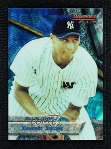 1994 Bowman's Best Blue Refractors Derek Jeter #2 HOF