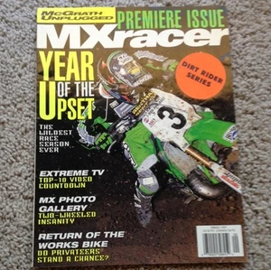 REVISTA DE ACCIÓN MOTOCROSS EDICIÓN RARA PREMIER MX RACER 1997 JEFF EMIG KX250 VMX - Imagen 1 de 9