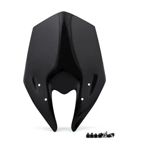 Parabrezza Cupolino Windshield Windscreen Per Kawasaki Z800 2013-2014 Nero P H7 - Picture 1 of 3