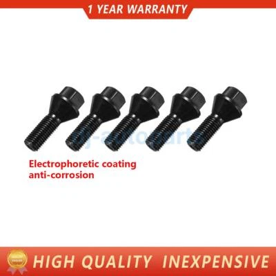 5 tuercas de pernos de rueda 36136781150 para BMW E46 E90 E39 E60 E53 325i 128i 318i Foto 1 de 4