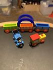 Wooden Trains Magnetic Thomas Zoo Train Set Lot of 25 pieces