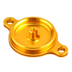 For Suzuki RMZ450 2005-2019 RMZ250 2007-2019 Engine Oil Filter Cover Guard Plug - Picture 1 of 4
