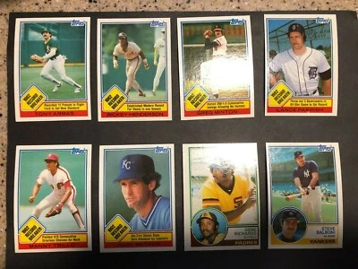 1983 TOPPS BASEBALL CARDS YOU CHOOSE 1-250 MLB CARD FREE SHIPPING VINTAGE - Image 1 of 4