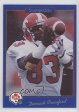 1991 Jogo CFL Derrick Crawford #68