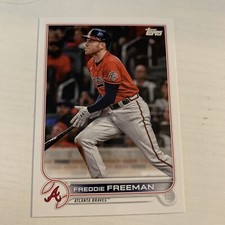 2022 Topps Series 1 - #236 Freddie Freeman Atlanta Braves