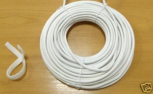 Cavo Ethernet Cat5e 5 10 20m Bianco RAME SOLIDO 4Rete Prolunga Router SkyTV - Foto 1 di 3