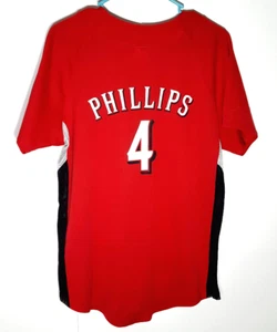 Brandon Phillips Youth Jersey | Cincinnati Reds Baseball Promo | Kids Large - Imagen 1 de 5
