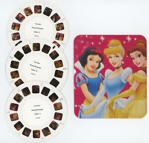 Disney Princess Cinderella Snow White Beauty View-Master 3 TEST Reels Copy Cover