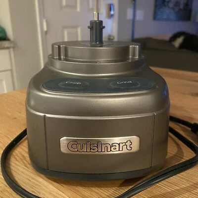 Cuisinart Elemental 4-Cup Chopper/Grinder Gray Model ECH-4 Replacement Base - Image 1 of 4