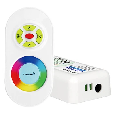 Centralina controller radio LED RGB 12V 18A con telecomando touch - Immagine 1 di 3