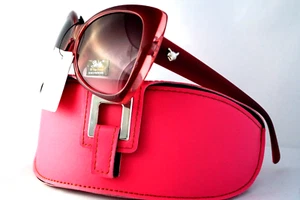 Brille SONNENBRILLE CELEBRITY 2025 ROT GISELLE CATEYE COLLECTION + ETUI *11 - Bild 1 von 1
