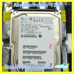 MAW3300NC FUJITSU 300GB 10K U320 SCSI HARD DRIVE - Picture 1 of 3