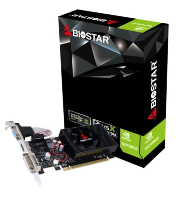 Scheda Grafica Scheda Video Nvidia Geforce Gt 730 4 Gb Gddr3 Biostar VN7313TH41 - Immagine 1 di 2