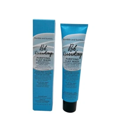 Bumble and Bumble Sunday Purifying Clay Wash Hair & Scalp Treatment 5oz NIB - Image 1 of 4
