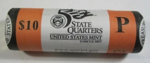 2008 P California U.S. Mint State Quarter Roll(#125a) - Picture 1 of 3