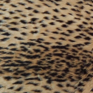 Jacquard Fur Fabric - Cheetah - R2 Quality - Animal Print - Picture 1 of 3