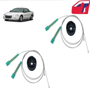 Fits 1996-2006 Chrysler Sebring Conv. Modify Both Rear Window Regulator Kits - Picture 1 of 4