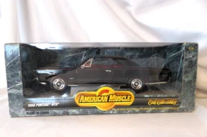 Ertl 1966 American Muscle Pontiac GTO 1:18 Diecast Car-Black - Picture 1 of 11