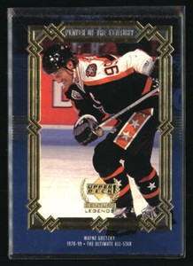 Wayne Gretzky 1999 Upper Deck Century Legends #87  Hockey Card