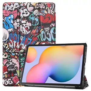 Case for Samsung Tab S6 Lite P610 P615 10,4 Inch Smart Cover Case Car Sleep / - Picture 1 of 9