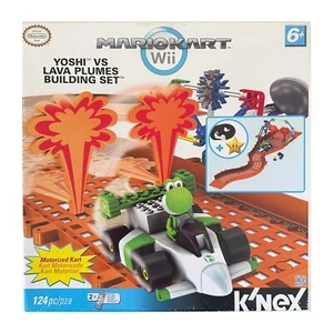 Mario Kart - K'NEX Building Set #38466. Yoshi Vs Lava Plumes. Wii Nintendo. VGC. - Picture 1 of 7