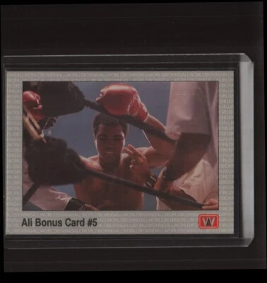 Tarjeta de boxeo Muhammad Ali 1991 AW SPORTS #61 Foto 1 de 4